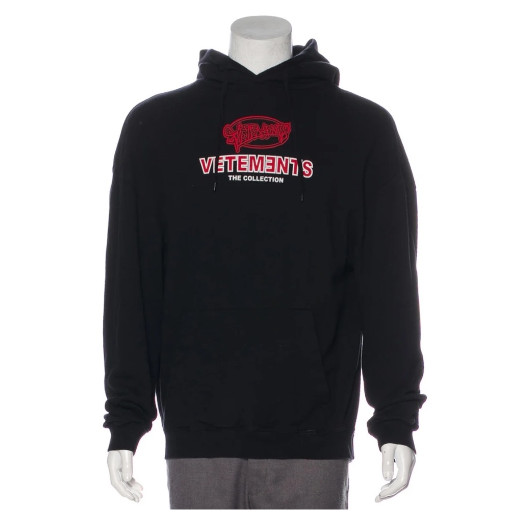 Vetements 2018 Logo Print Hoodie